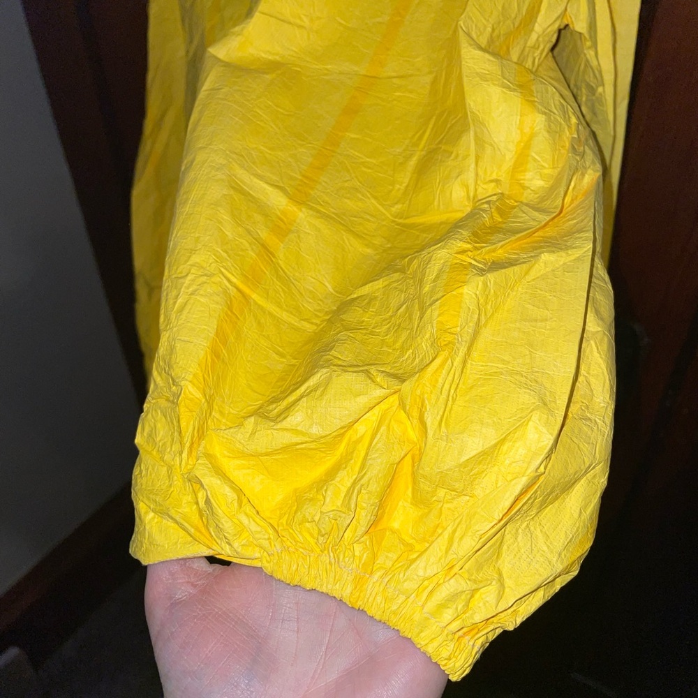 Camel Mens Yellow Full-Zip Windbreaker Collectors Jacket *make offers* - Picture 7 of 10